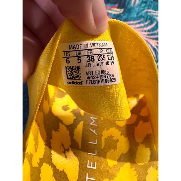 Adidas x Stella McCartney Lette Slide Sandals Size 6 - Picture 5 of 6